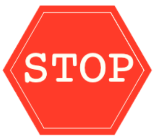 draw stop sign