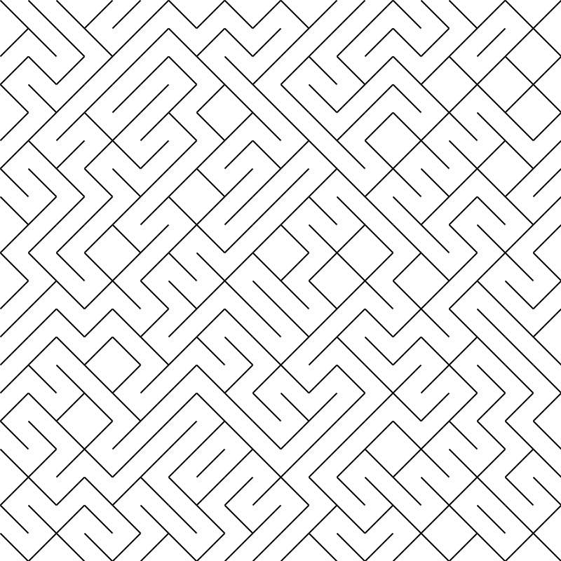 Pseudo-maze