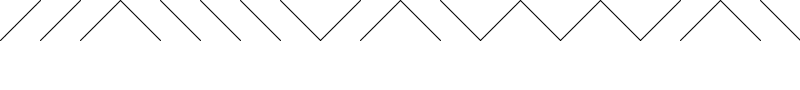 Line of randomized diagonal lines