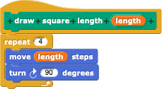draw square definition