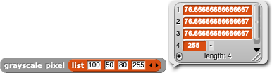 grayscale example