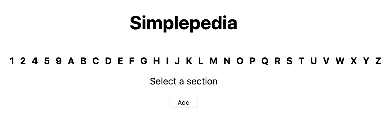 Simplepedia new article